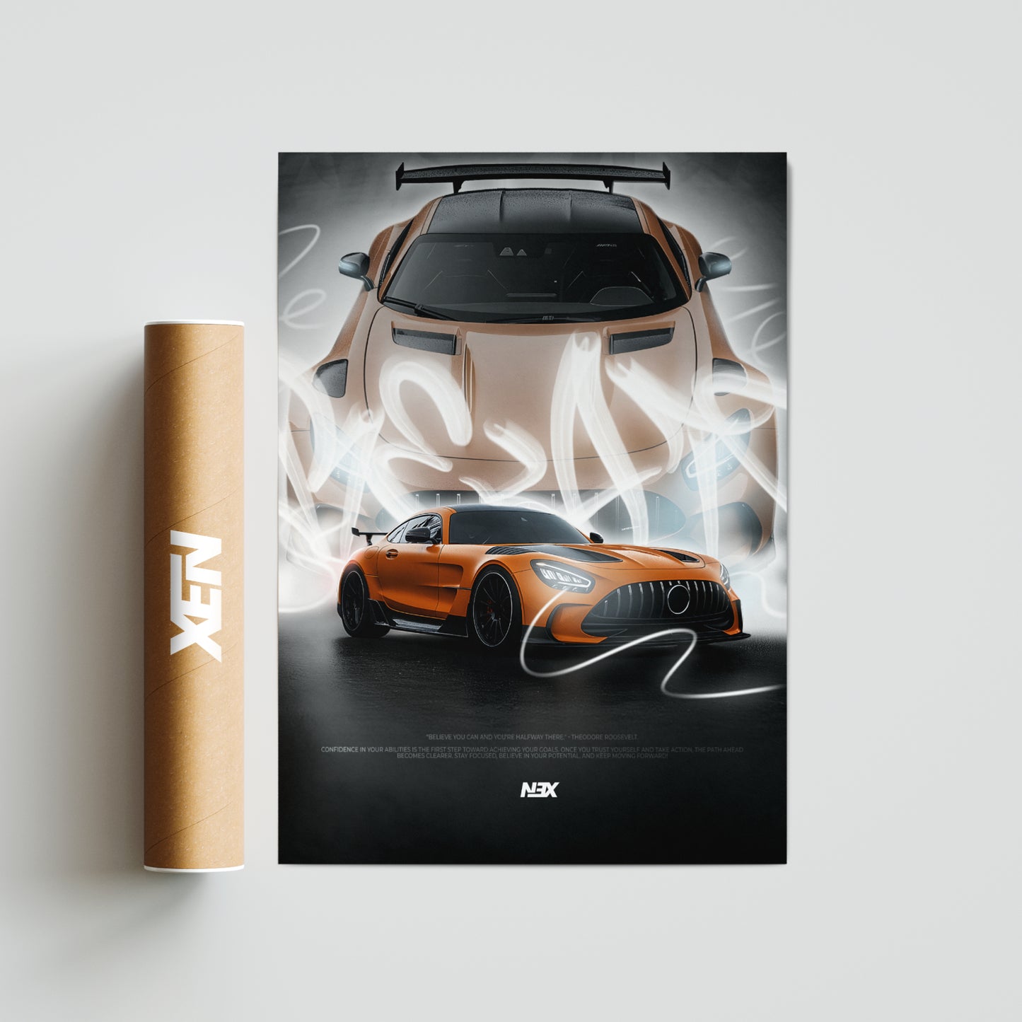 Plakat Mercedes AMG GT