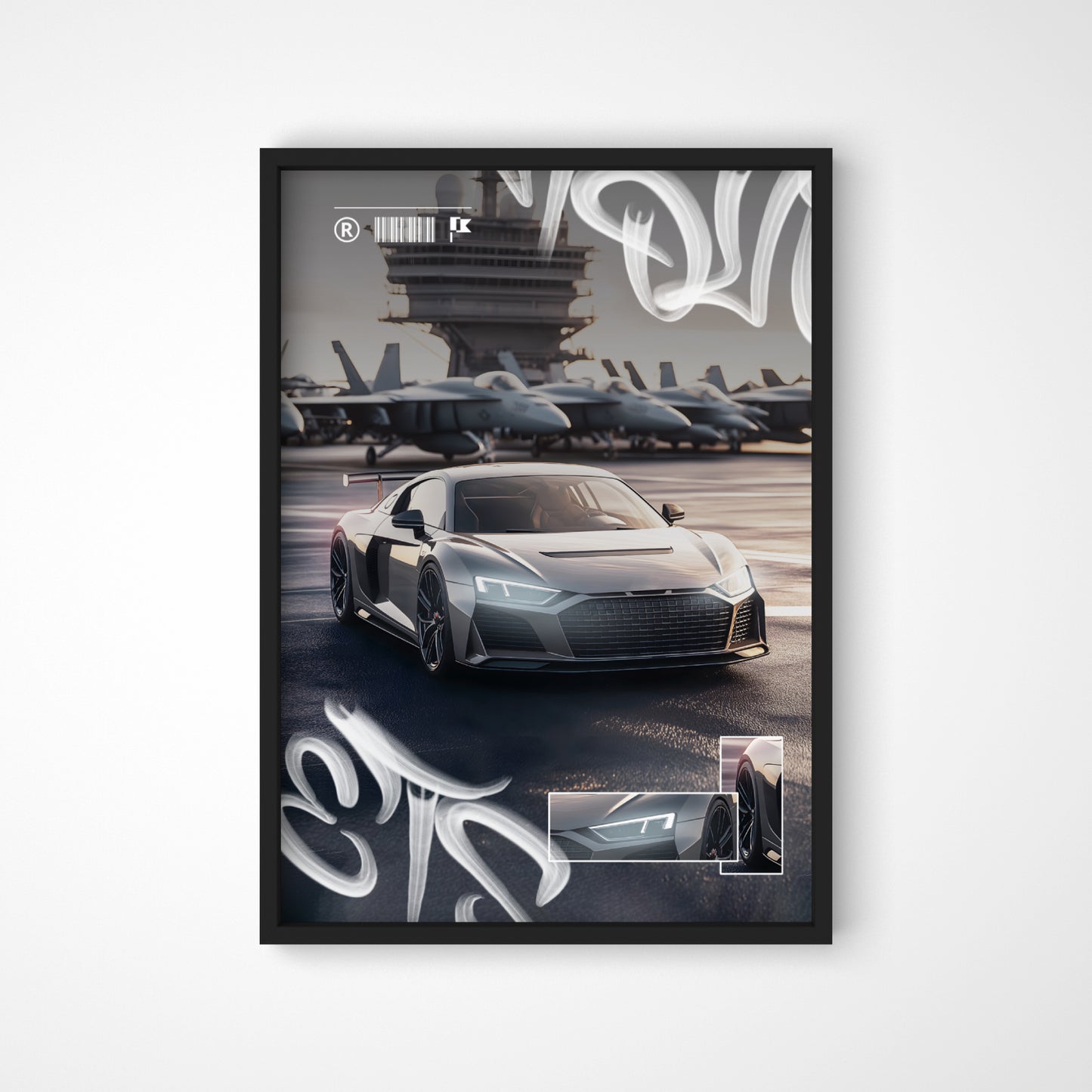 Plakat z Wybranym Samochodem PREMIUM