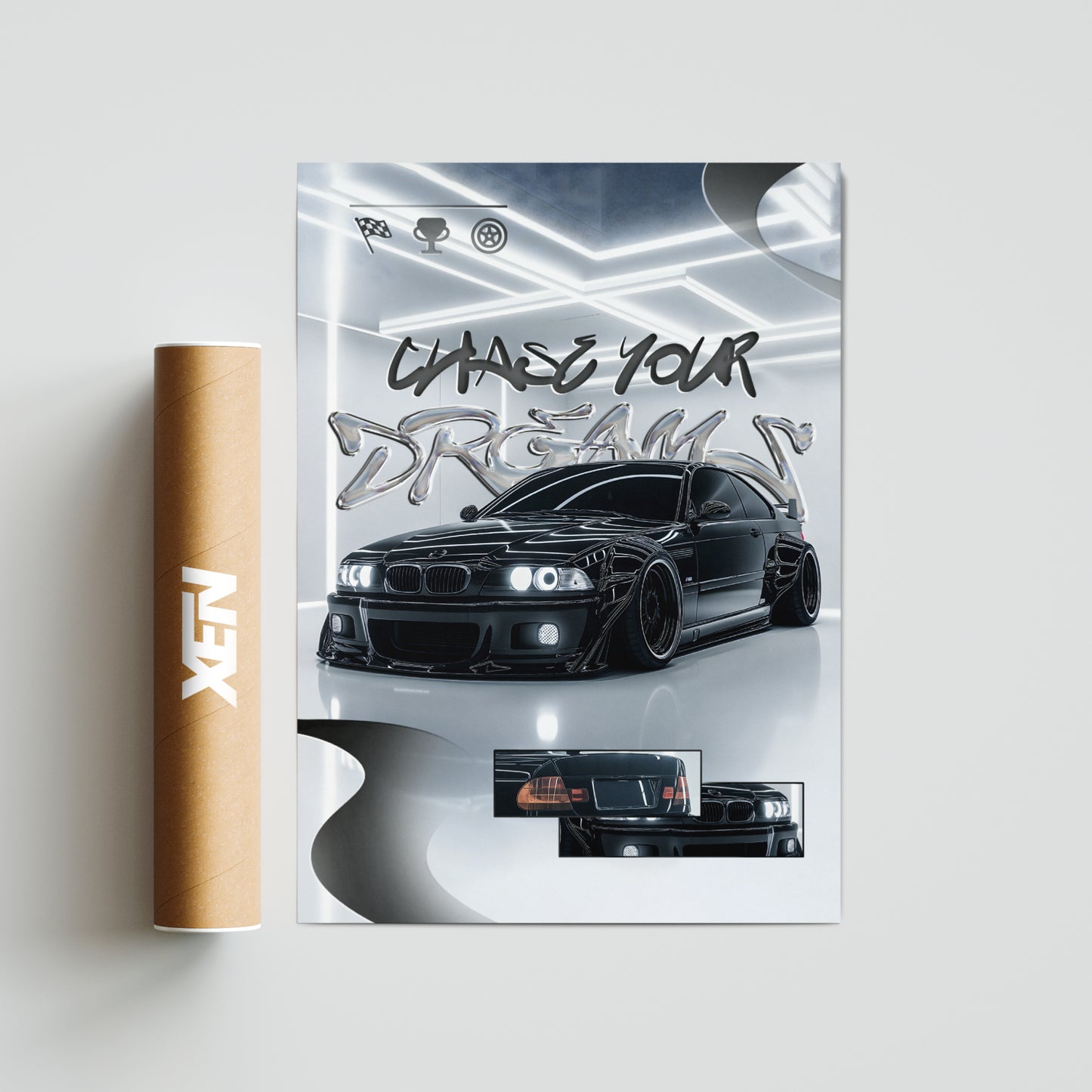 Plakat BMW E36