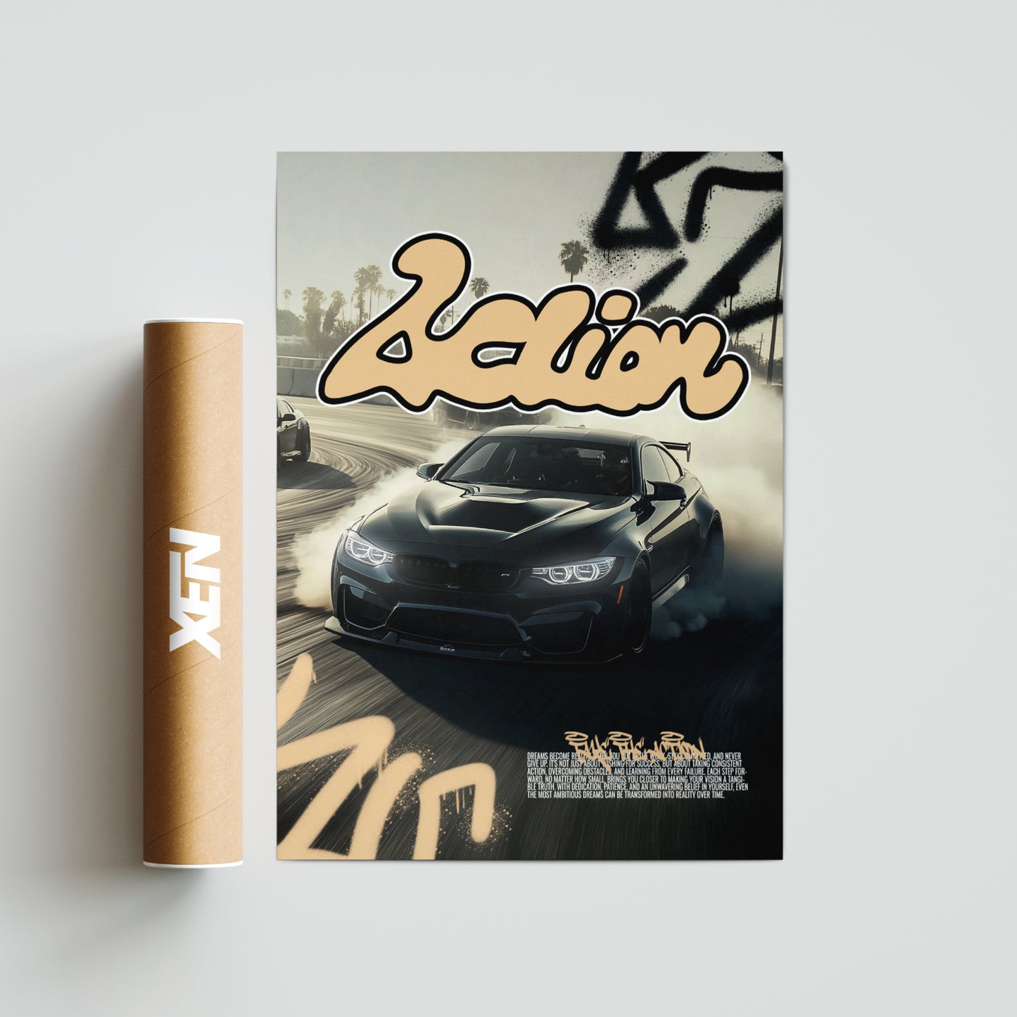 Plakat M4 - "Action"