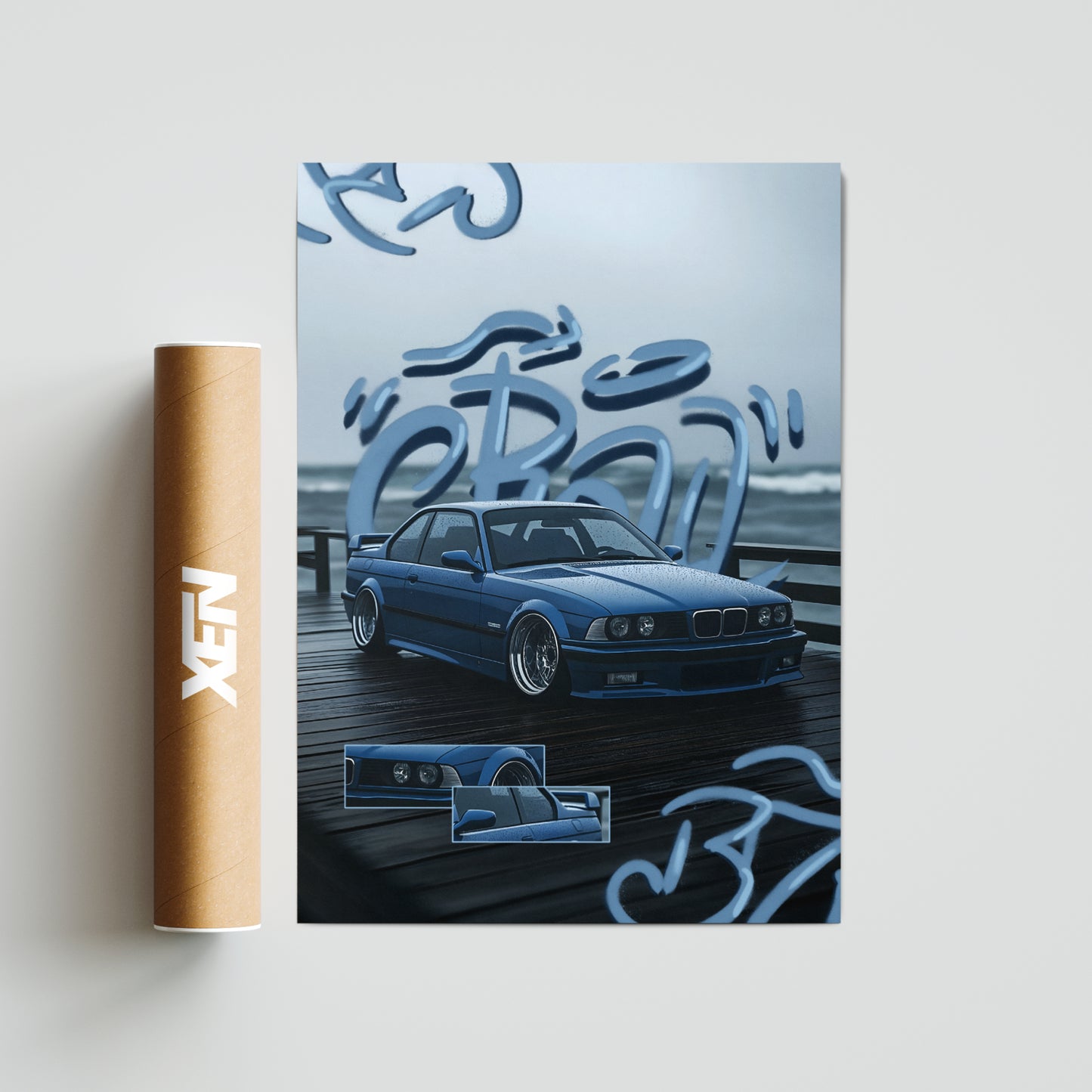 Plakat BMW E36