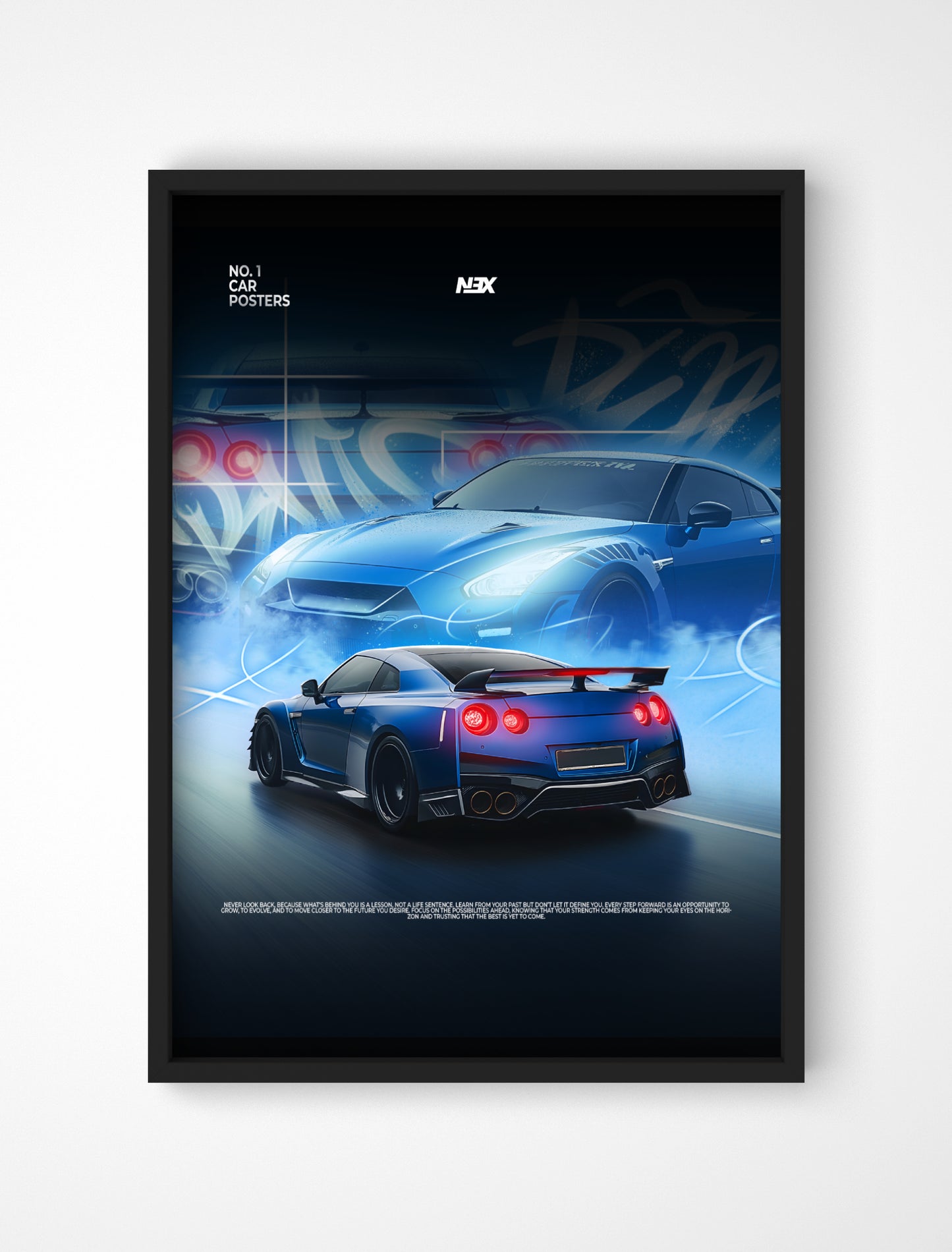 Plakat Nissan GT-R R-35