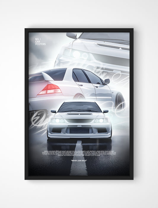 Plakat Mitsubishi Lancer IX