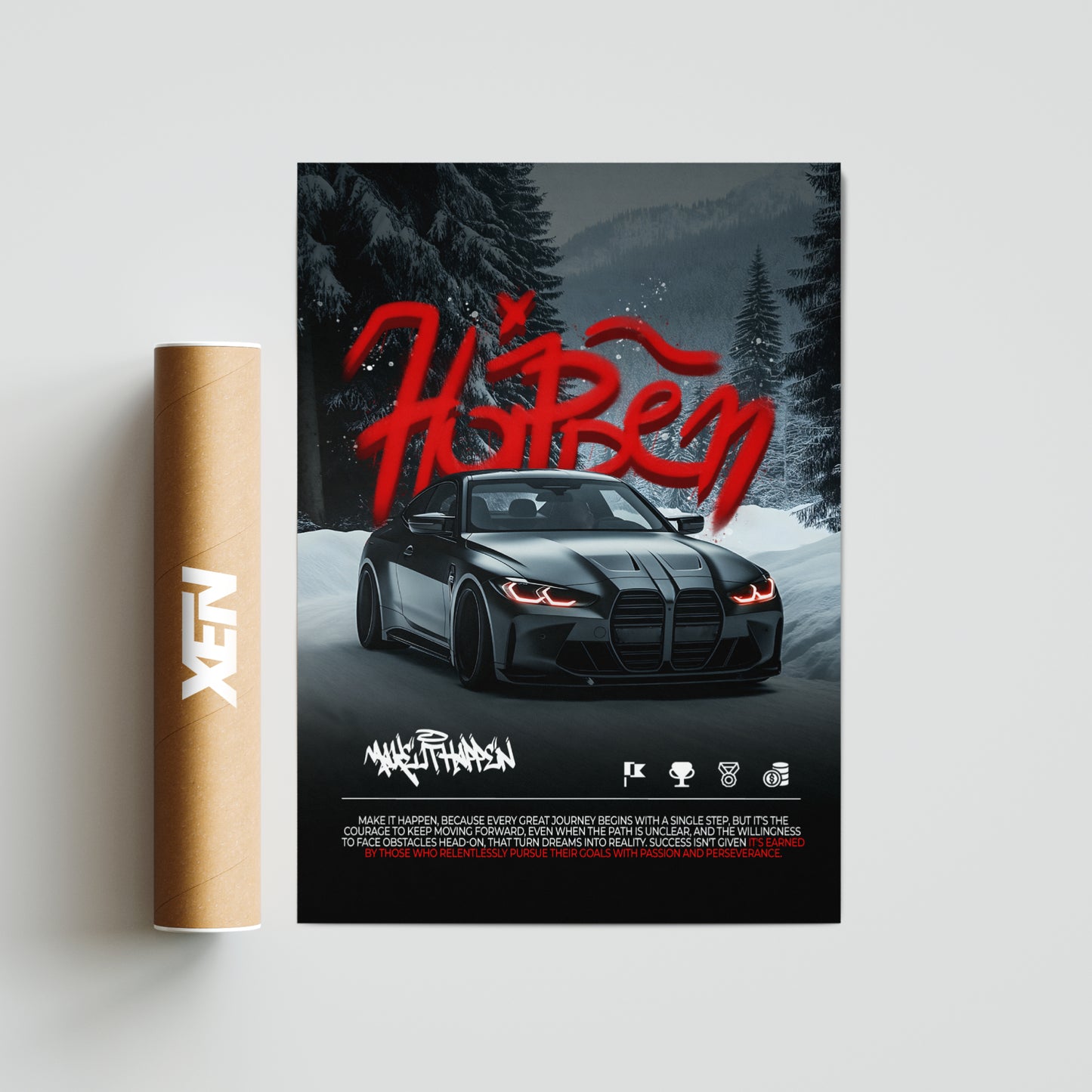 Plakat BMW M4