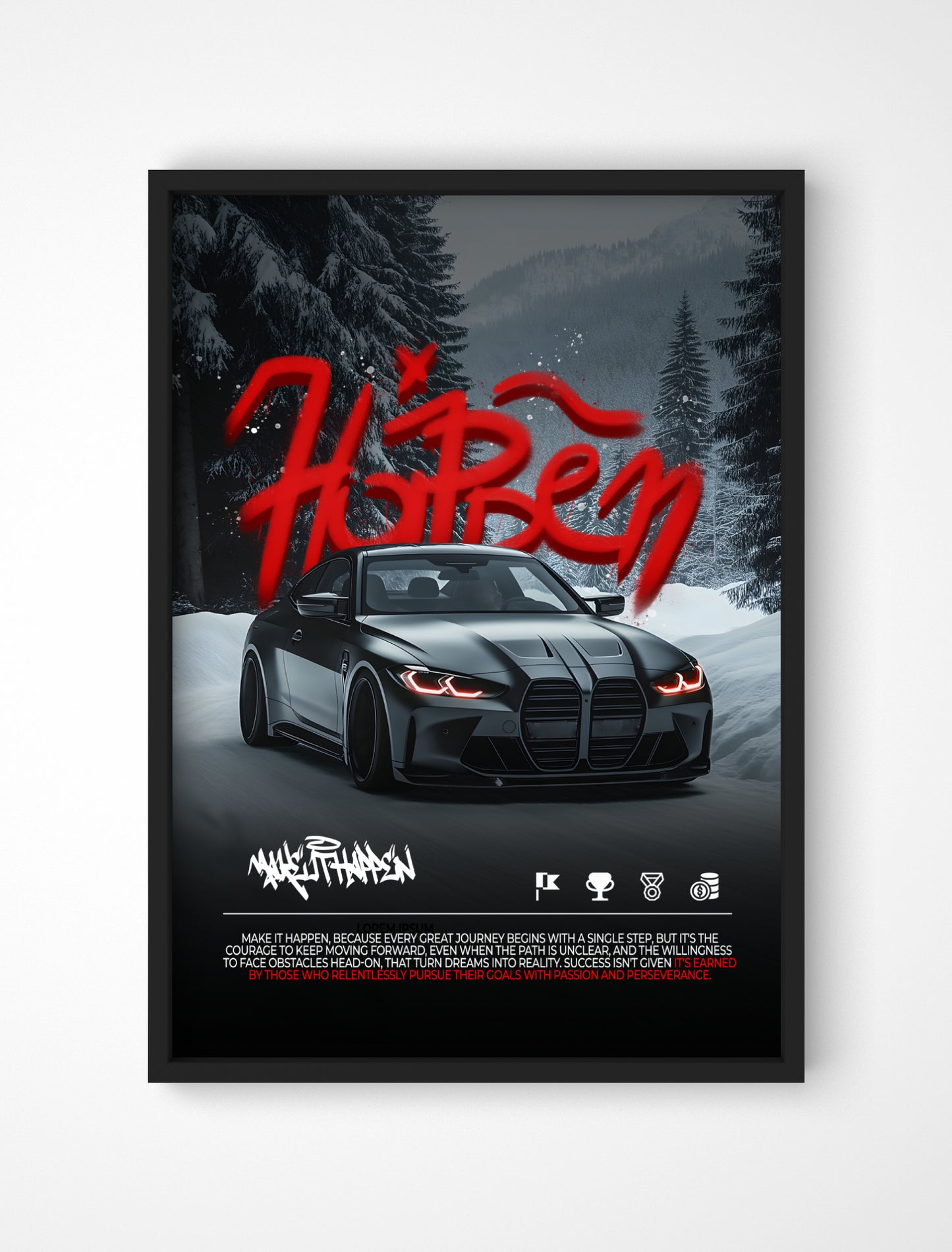 Plakat BMW M4