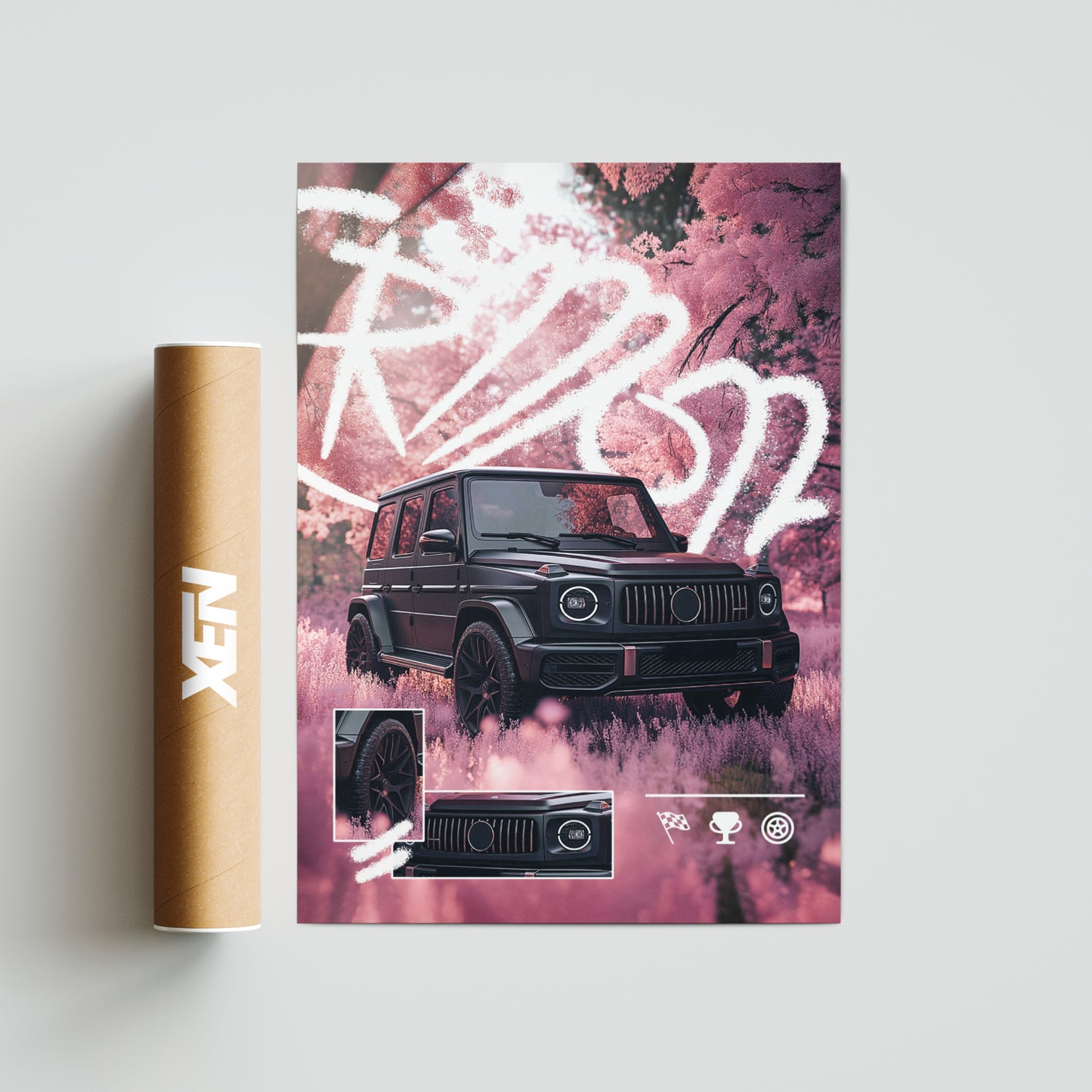 Plakat Mercedes G-Class - "Japan"