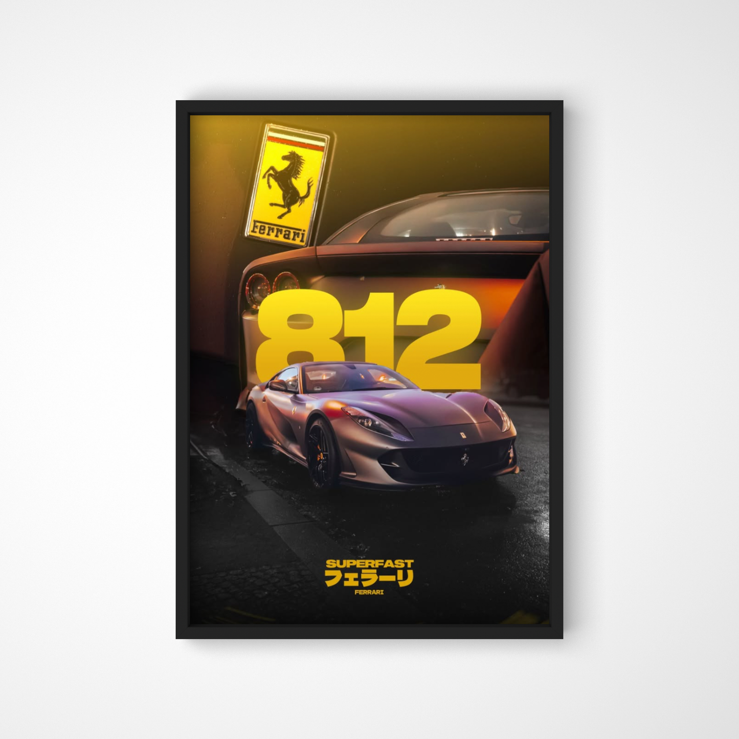 Plakat z Wybranym Samochodem "Zdjęcie" PREMIUM