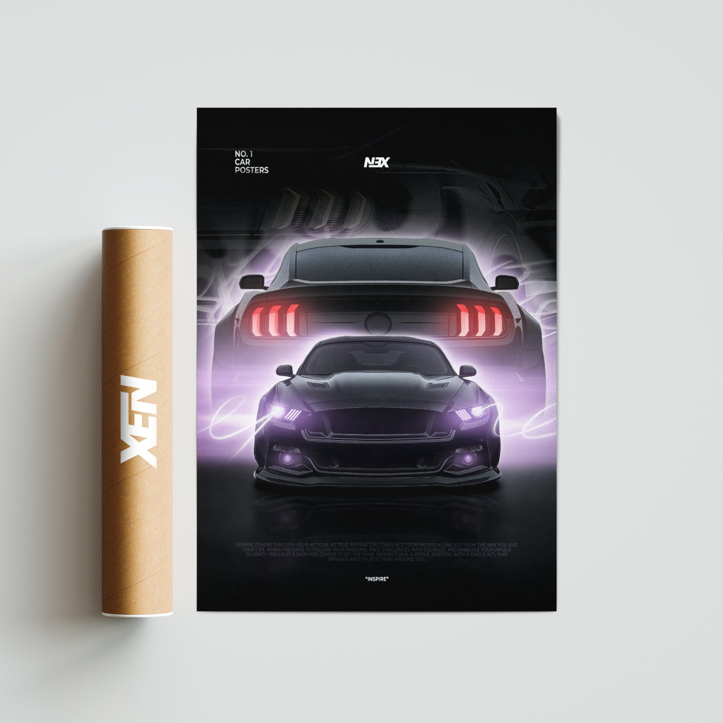 Plakat Ford Mustang