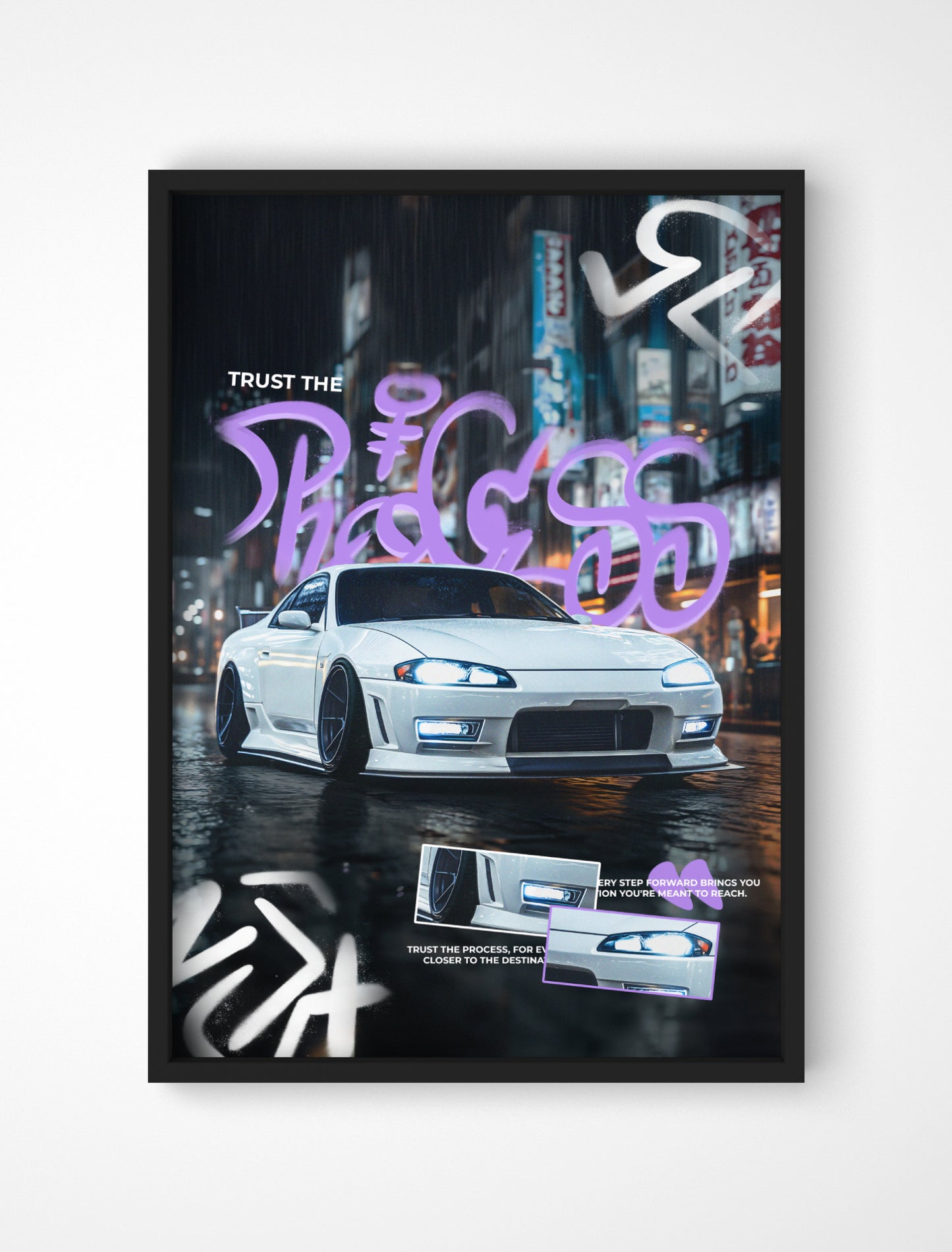 Plakat Nissan Silvia S15 - "Process"