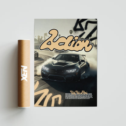 Plakat M4 - "Action"