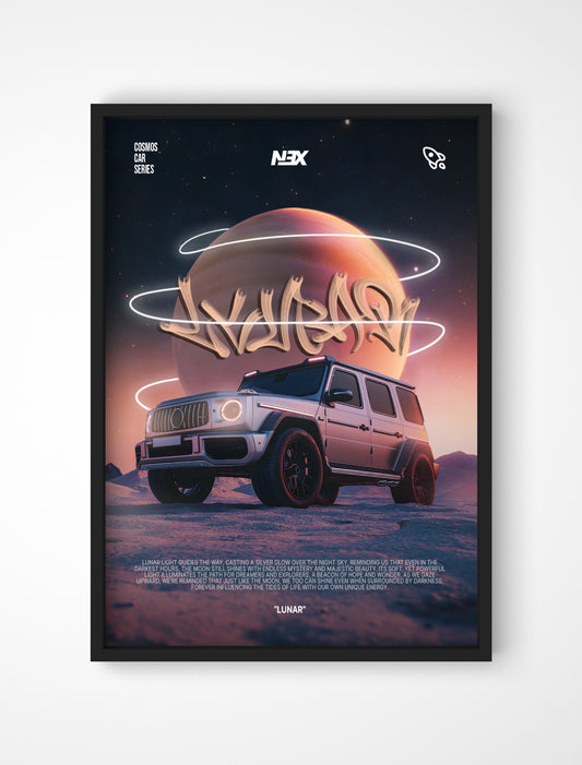 Plakat Mercedes G-Class "Lunar"