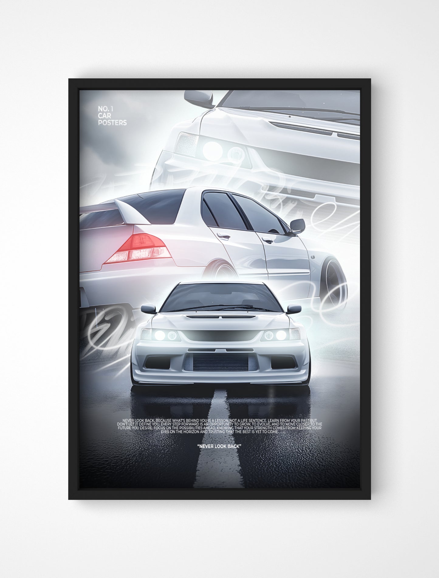 Plakat Mitsubishi Lancer IX