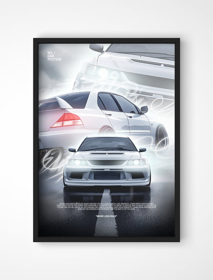 Plakat Mitsubishi Lancer IX