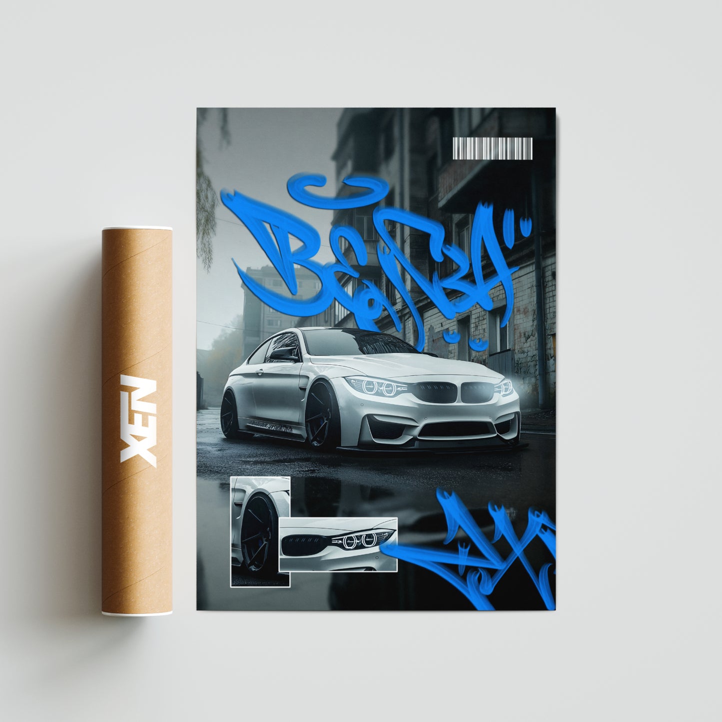 Plakat BMW M4 2016