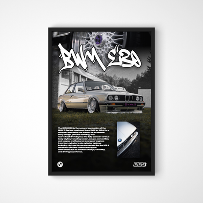 Plakat z Wybranym Samochodem "Zdjęcie" PREMIUM