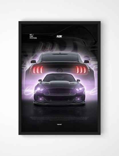 Plakat Ford Mustang