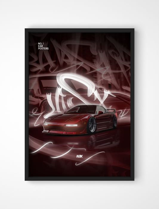 Plakat Honda NSX