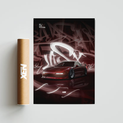 Plakat Honda NSX